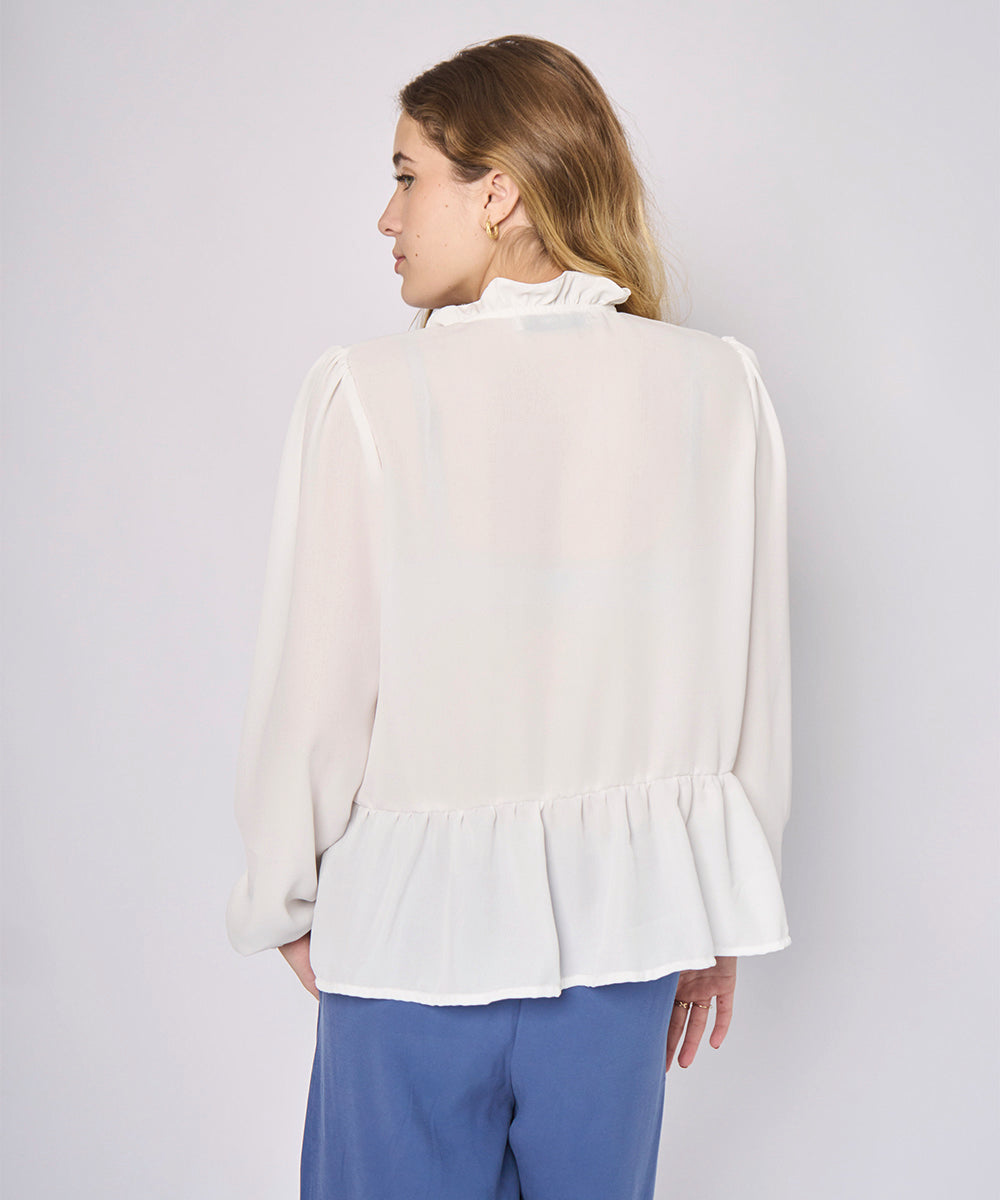 Blusa Sofía Blanca Klazed