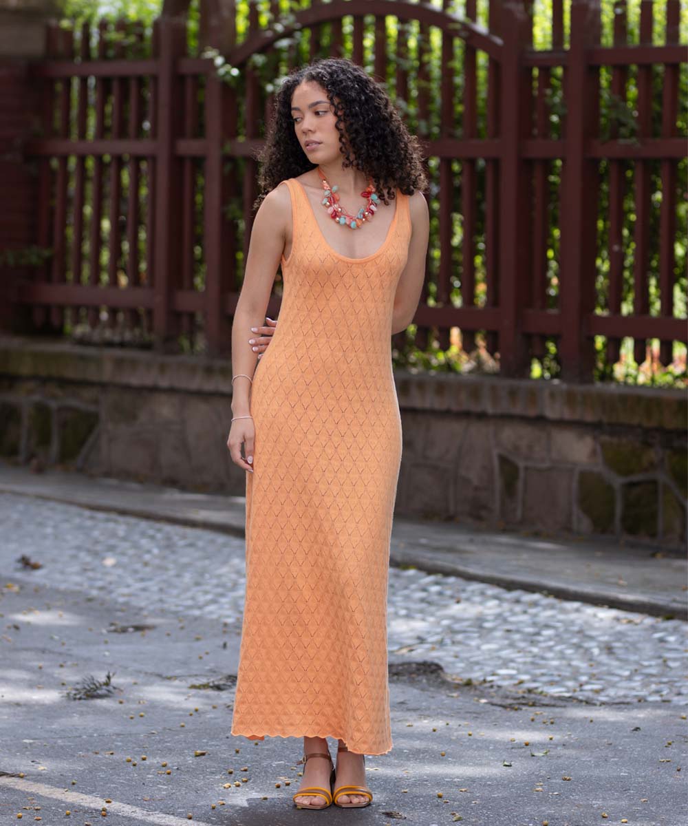 Vestido Dakota Naranja